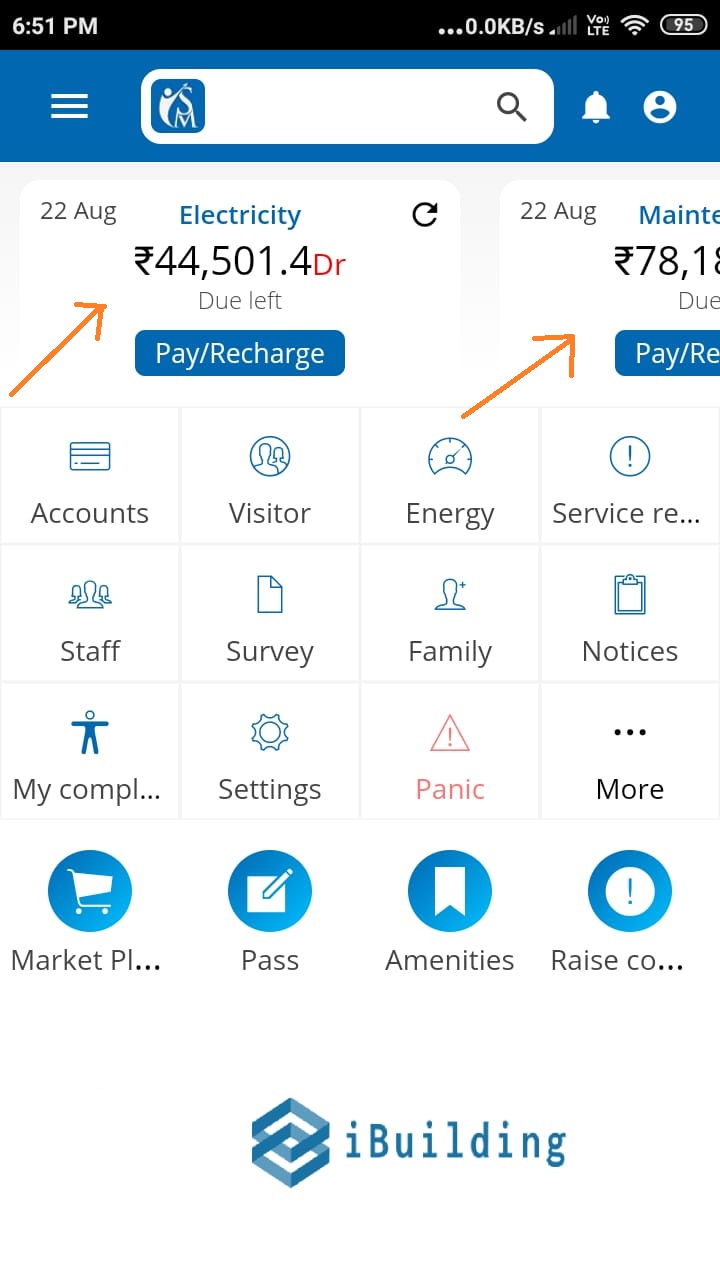 society app bill payment options