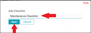 upload bulk checklist in ppm system