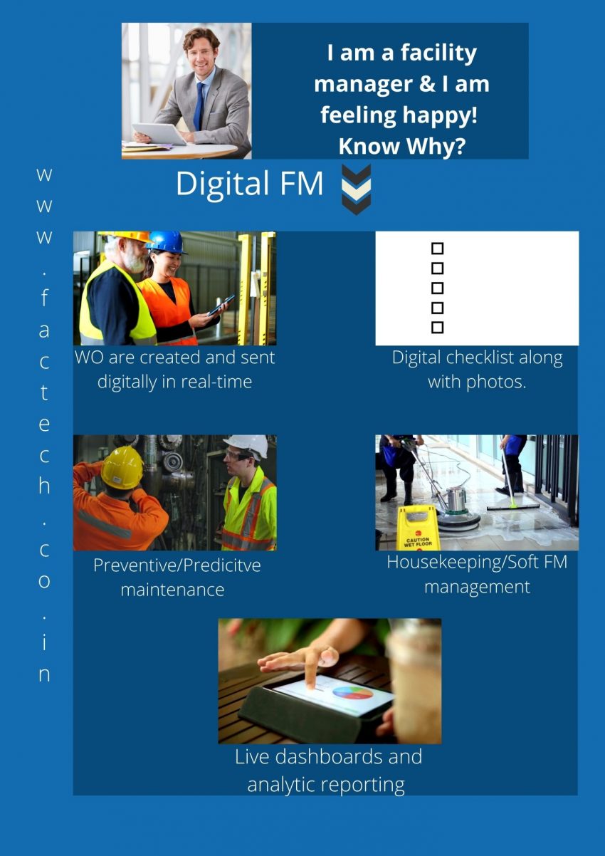 Digital Facility Management Technology to simplify operation and maintenance