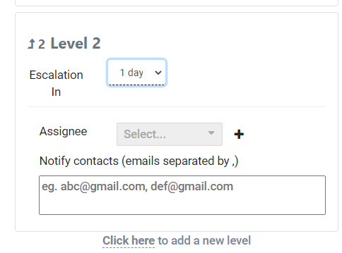 Add escalation level for preventive maintenance and housekeeping jobs