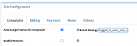 Auto Assignment of complaint. Complaint Auto Assign strategy