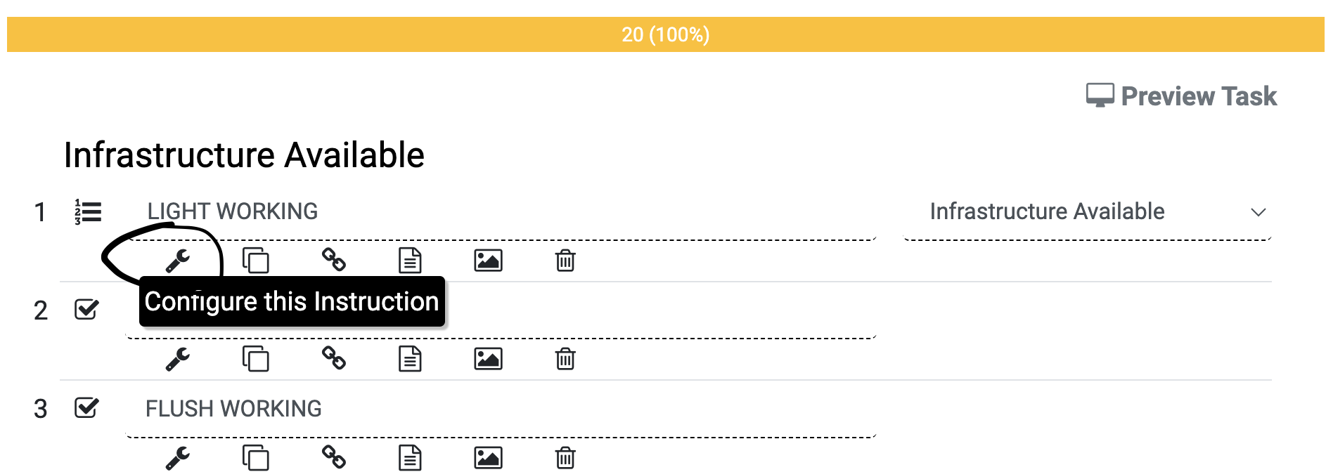 Add threshold rules for Instructions in ppm, housekeeping or maintenance jobs cafm cmms