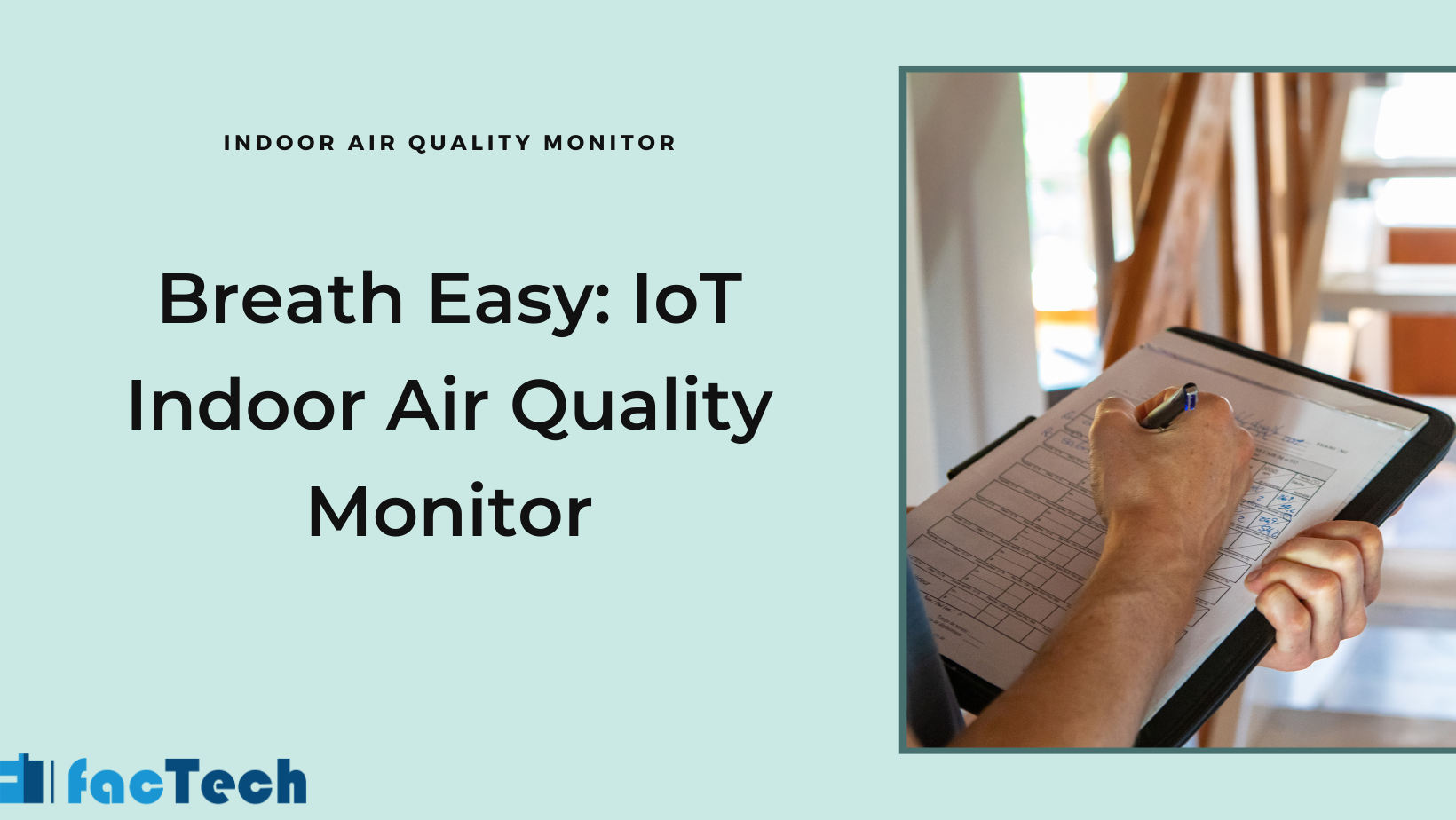 IoT indoor air quality monitor