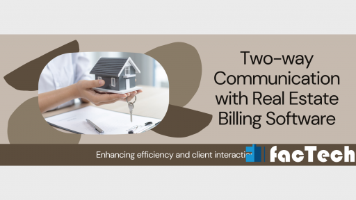 Two-way Communication with Real Estate Billing Software