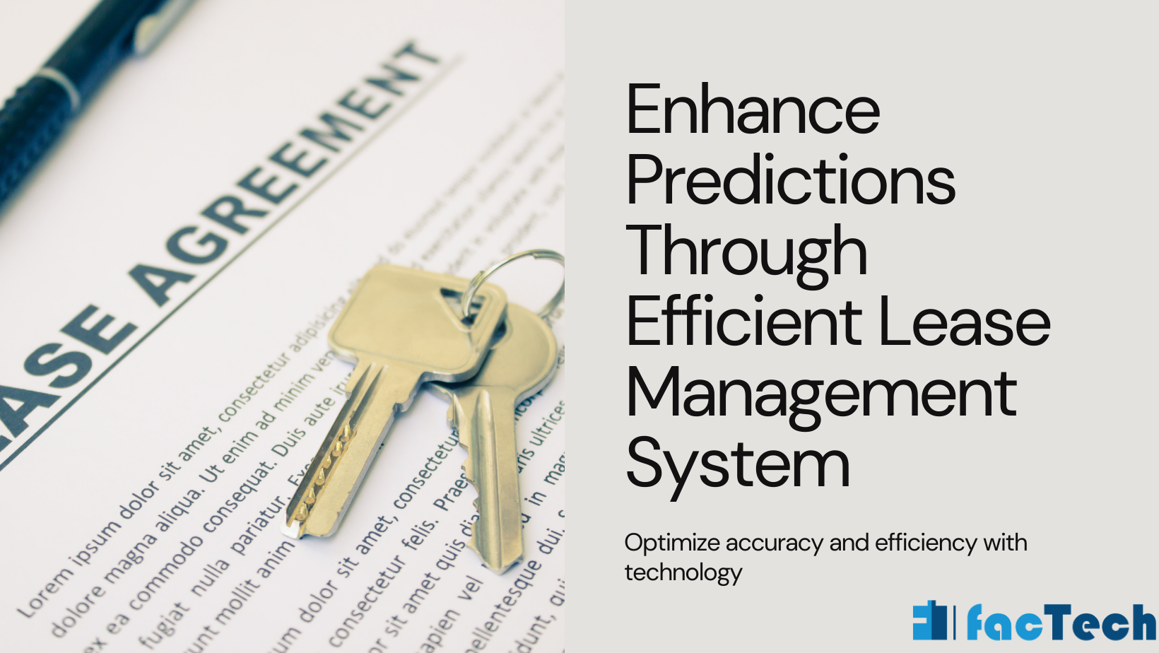 Enhance Predictions Through Efficient Lease Management System