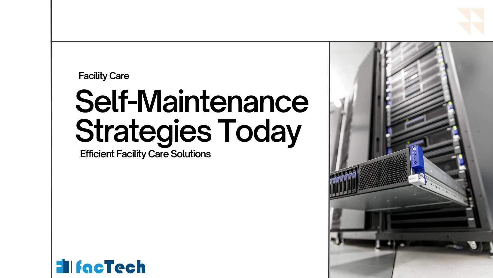 Self-Maintenance Strategies Today to avoid breakdown maintenance